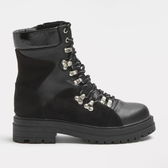 River Island Shoe Boots Wide Fit River Island Wide Fit Patent